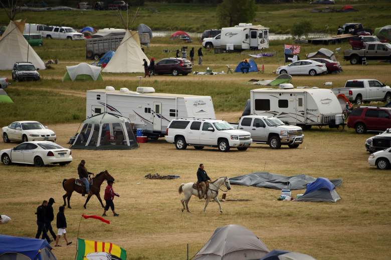 Standing Rock Veterans Protest